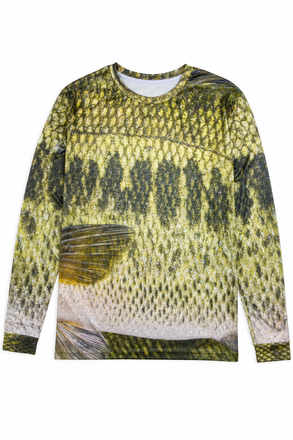 Largemouth Bass Scale Fishing Shirt