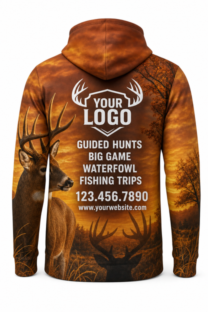 Autumn Buck — Hunting-Guide Crew Uniform (Custom AOP)