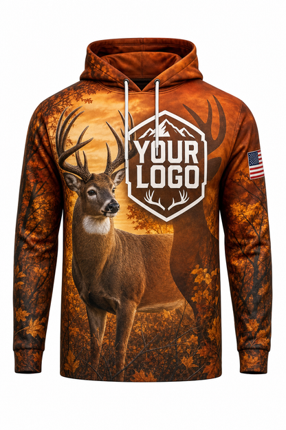 Autumn Buck — Hunting-Guide Crew Uniform (Custom AOP)