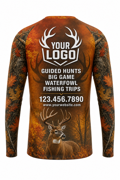Autumn Buck — Hunting-Guide Crew Uniform (Custom AOP)