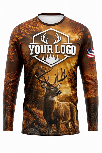 Autumn Buck — Hunting-Guide Crew Uniform (Custom AOP)