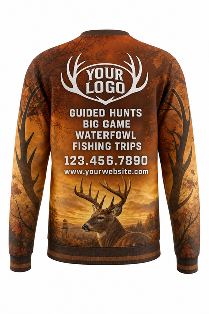 Autumn Buck — Hunting-Guide Crew Uniform (Custom AOP)
