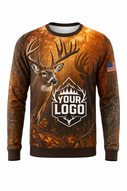 Autumn Buck — Hunting-Guide Crew Uniform (Custom AOP)