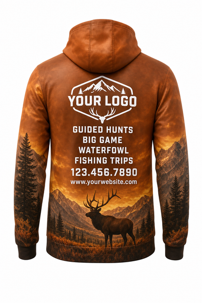 Autumn Elk — Hunting-Guide Crew Uniform (Custom AOP)