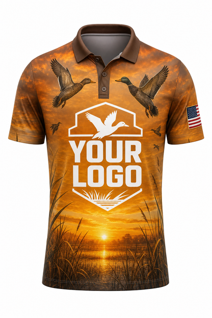 Autumn Waterfowl — Hunting-Guide Crew Uniform (Custom AOP)