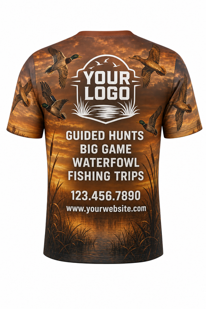 Autumn Waterfowl — Hunting-Guide Crew Uniform (Custom AOP)