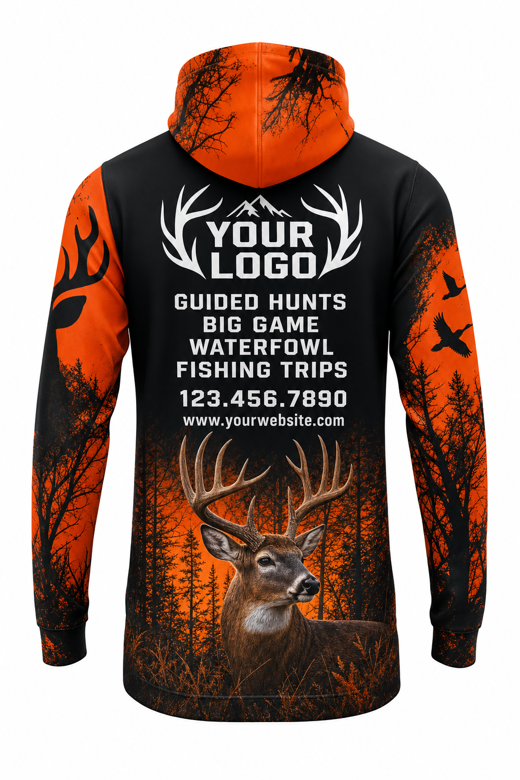 Blaze Buck — Hunting-Guide Crew Uniform (Custom AOP)