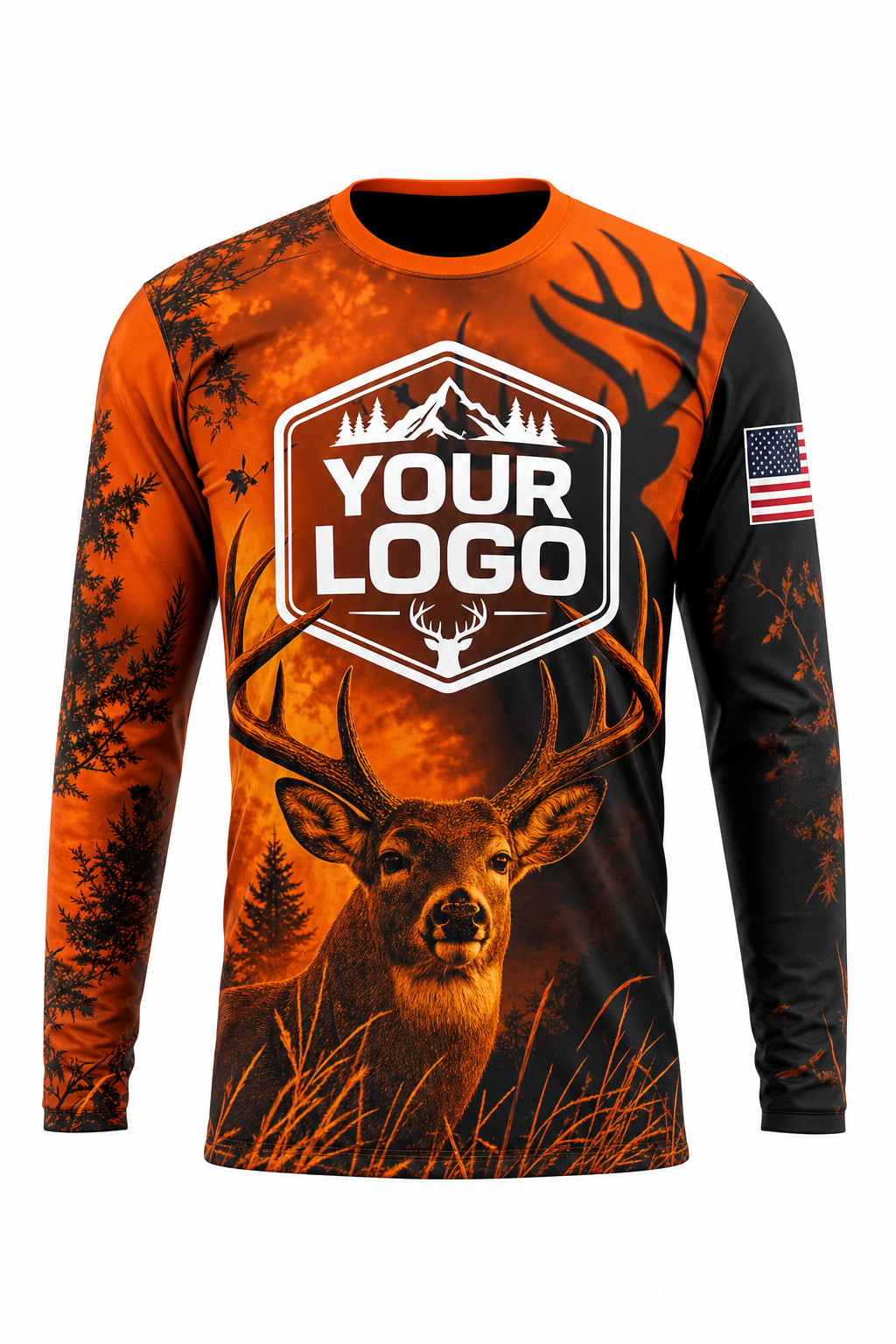 Blaze Buck — Hunting-Guide Crew Uniform (Custom AOP)