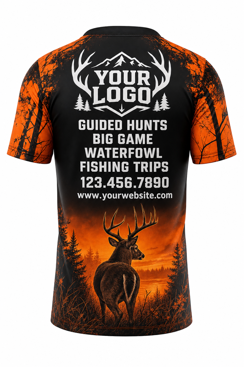 Blaze Buck — Hunting-Guide Crew Uniform (Custom AOP)