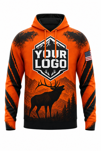Blaze Elk — Hunting-Guide Crew Uniform (Custom AOP)