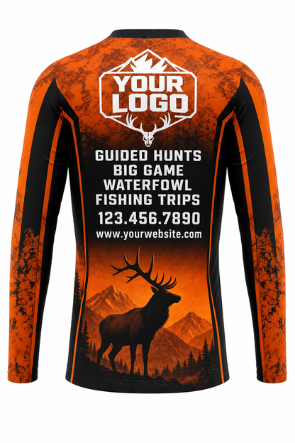 Blaze Elk — Hunting-Guide Crew Uniform (Custom AOP)