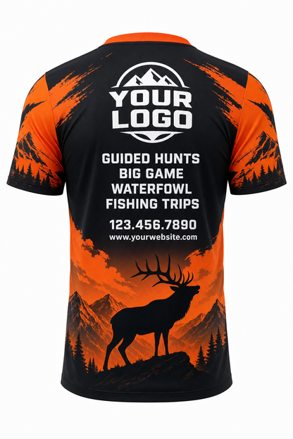 Blaze Elk — Hunting-Guide Crew Uniform (Custom AOP)