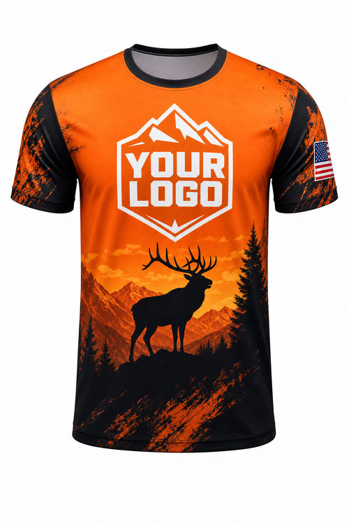 Blaze Elk — Hunting-Guide Crew Uniform (Custom AOP)