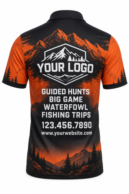 Blaze Mountain Ridge — Hunting-Guide Crew Uniform (Custom AOP)