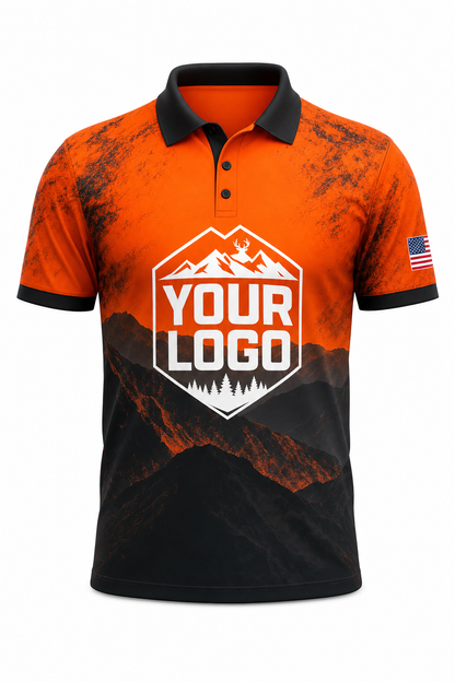 Blaze Mountain Ridge — Hunting-Guide Crew Uniform (Custom AOP)