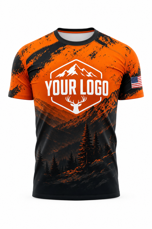 Blaze Mountain Ridge — Hunting-Guide Crew Uniform (Custom AOP)