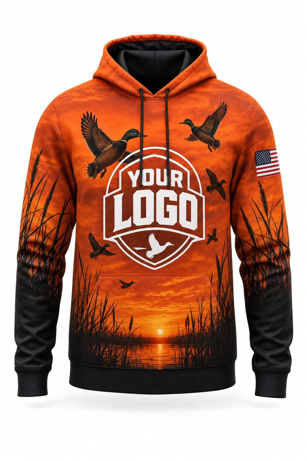 Blaze Waterfowl — Hunting-Guide Crew Uniform (Custom AOP)