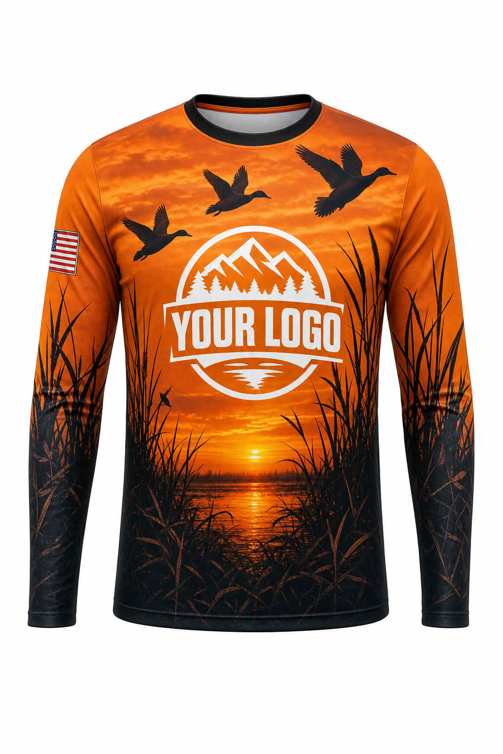 Blaze Waterfowl — Hunting-Guide Crew Uniform (Custom AOP)