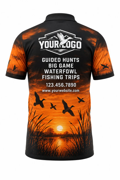 Blaze Waterfowl — Hunting-Guide Crew Uniform (Custom AOP)