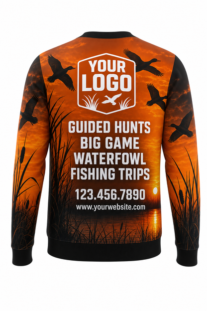 Blaze Waterfowl — Hunting-Guide Crew Uniform (Custom AOP)