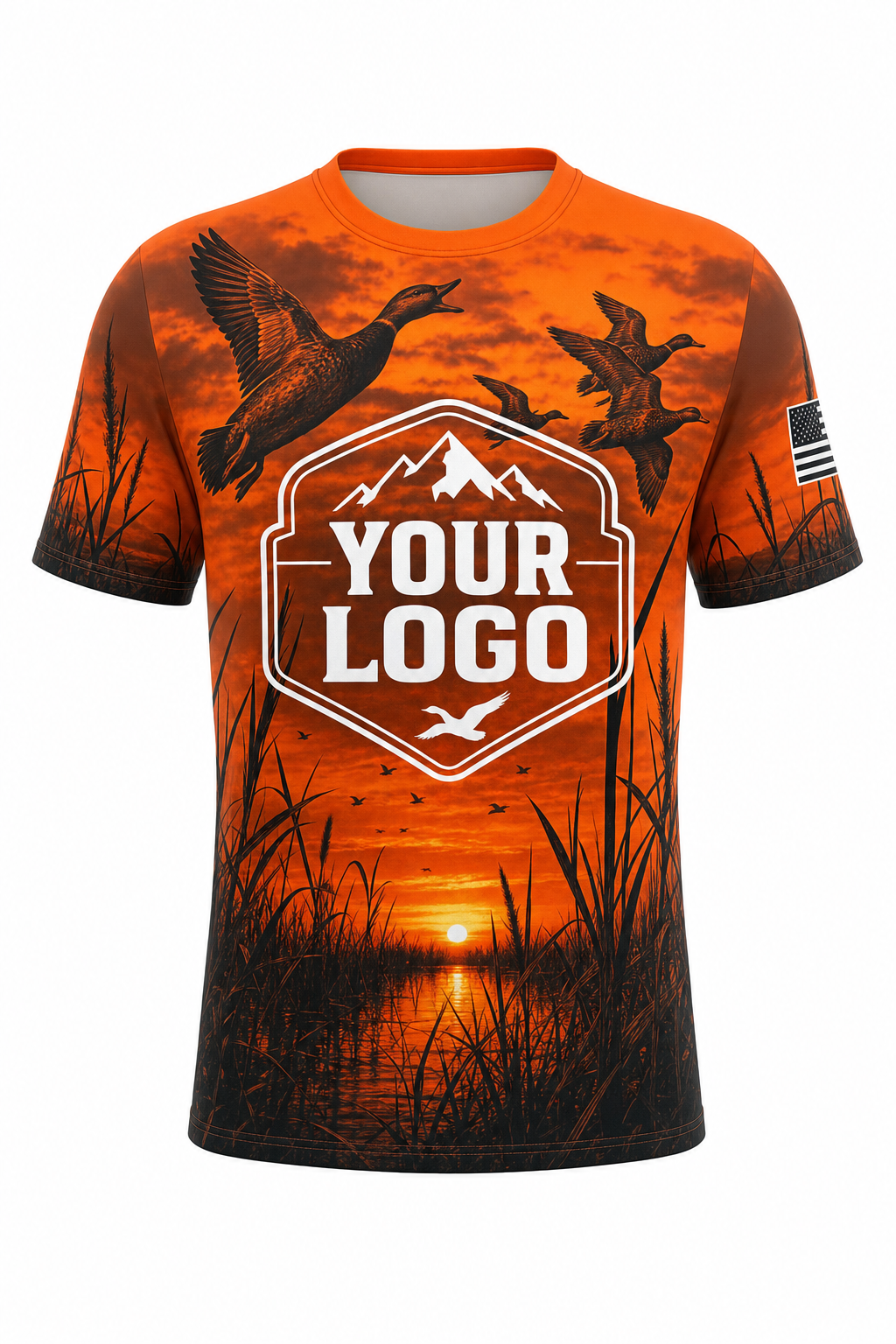Blaze Waterfowl — Hunting-Guide Crew Uniform (Custom AOP)