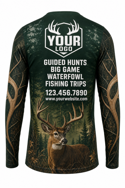 Forest Buck — Hunting-Guide Crew Uniform (Custom AOP)