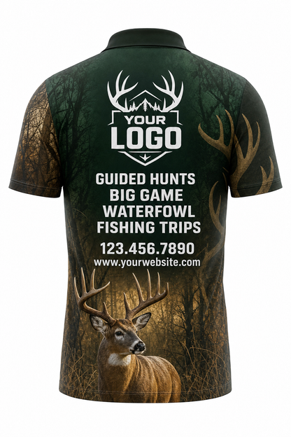 Forest Buck — Hunting-Guide Crew Uniform (Custom AOP)
