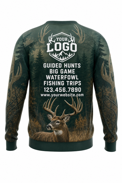 Forest Buck — Hunting-Guide Crew Uniform (Custom AOP)