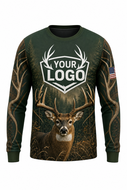 Forest Buck — Hunting-Guide Crew Uniform (Custom AOP)