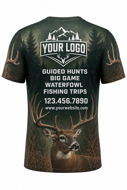 Forest Buck — Hunting-Guide Crew Uniform (Custom AOP)