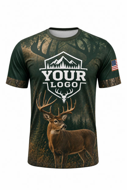 Forest Buck — Hunting-Guide Crew Uniform (Custom AOP)