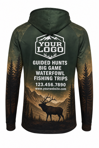 Forest Elk — Hunting-Guide Crew Uniform (Custom AOP)