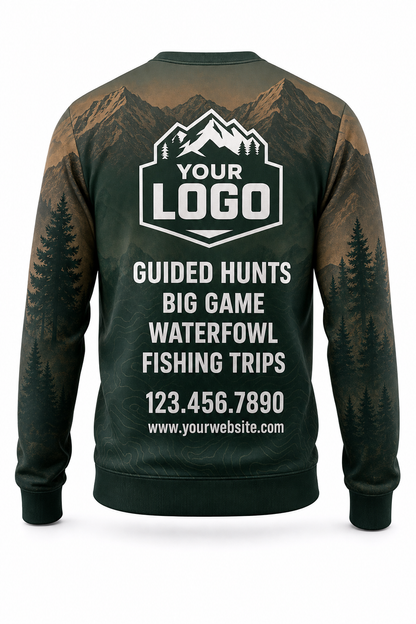 Forest Mountain Ridge — Hunting-Guide Crew Uniform (Custom AOP)