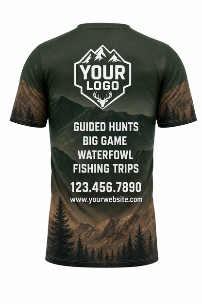Forest Mountain Ridge — Hunting-Guide Crew Uniform (Custom AOP)