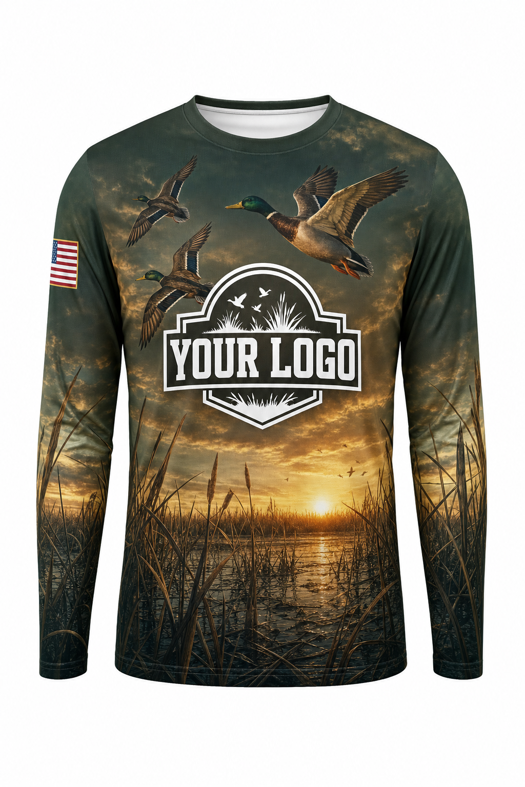 Forest Waterfowl — Hunting-Guide Crew Uniform (Custom AOP)