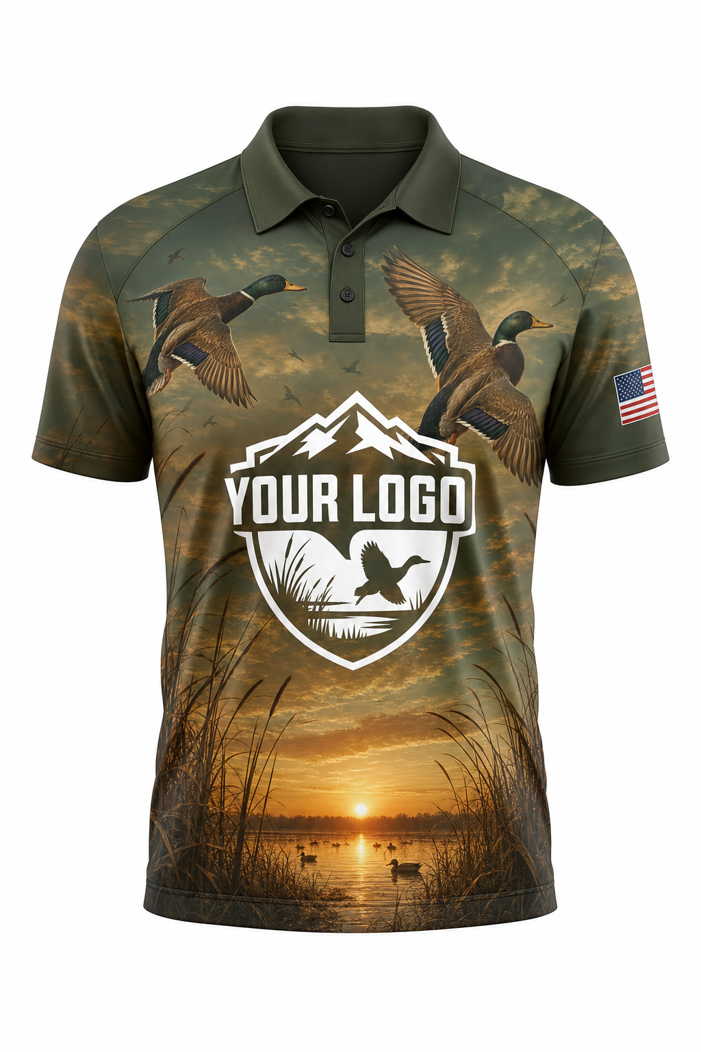 Forest Waterfowl — Hunting-Guide Crew Uniform (Custom AOP)