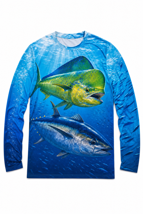 Mahi Mahi Offshore Fishing Shirt