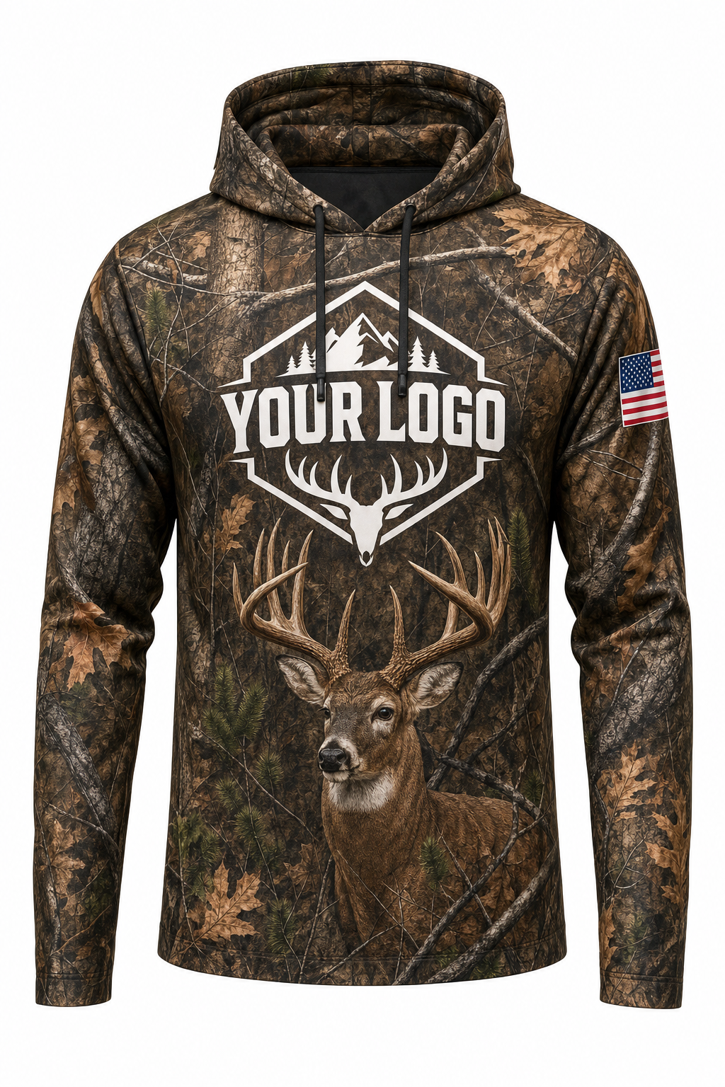 Realtree Buck — Hunting-Guide Crew Uniform (Custom AOP)