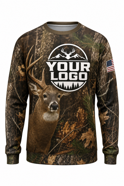 Realtree Buck — Hunting-Guide Crew Uniform (Custom AOP)