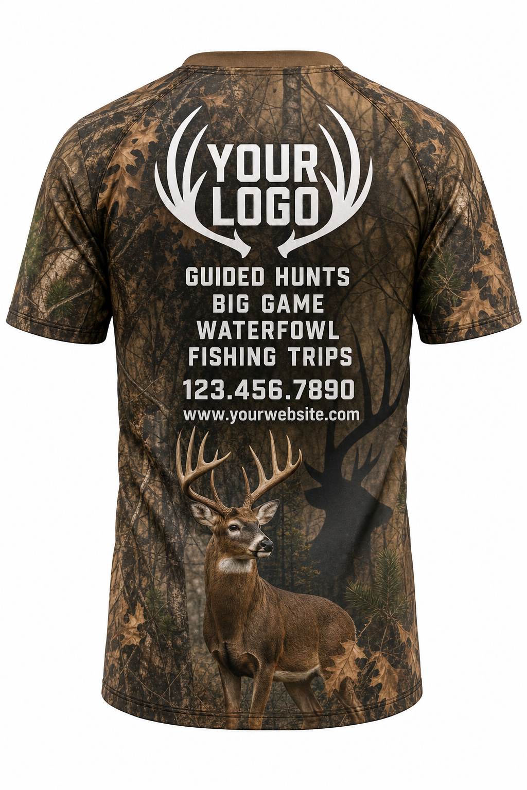 Realtree Buck — Hunting-Guide Crew Uniform (Custom AOP)