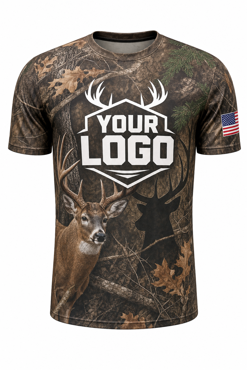 Realtree Buck — Hunting-Guide Crew Uniform (Custom AOP)
