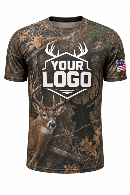 Realtree Buck — Hunting-Guide Crew Uniform (Custom AOP)