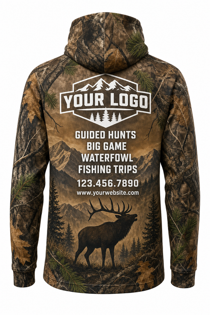 Realtree Elk — Hunting-Guide Crew Uniform (Custom AOP)