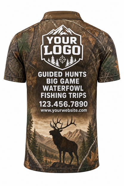 Realtree Elk — Hunting-Guide Crew Uniform (Custom AOP)