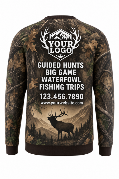 Realtree Elk — Hunting-Guide Crew Uniform (Custom AOP)