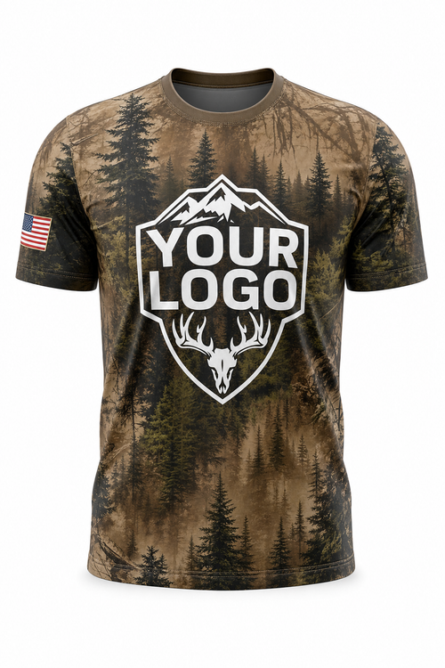 Realtree Pine Forest — Hunting-Guide Crew Uniform (Custom AOP)