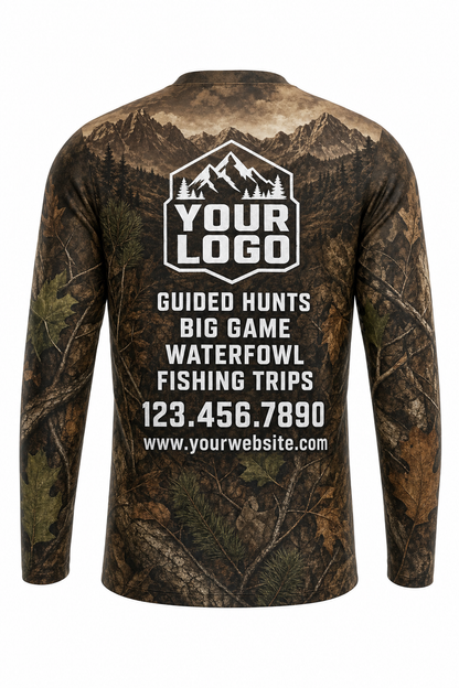 Realtree Mountain Ridge — Hunting-Guide Crew Uniform (Custom AOP)