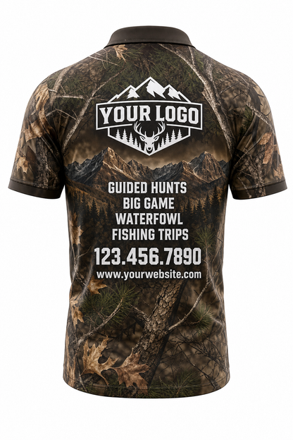 Realtree Mountain Ridge — Hunting-Guide Crew Uniform (Custom AOP)