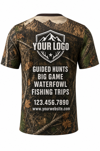Realtree Mountain Ridge — Hunting-Guide Crew Uniform (Custom AOP)