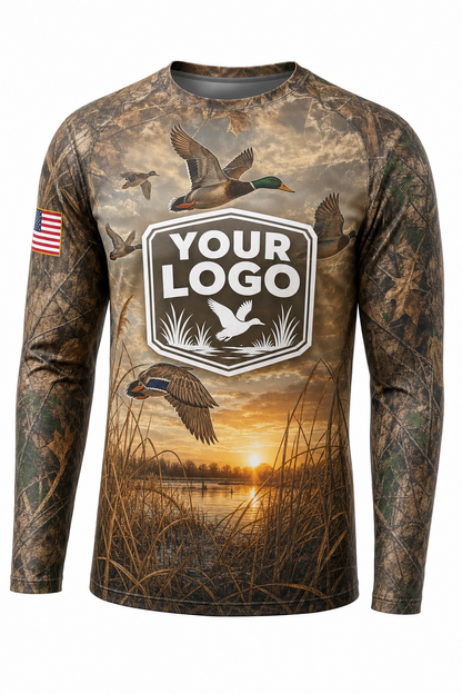 Realtree Waterfowl — Hunting-Guide Crew Uniform (Custom AOP)